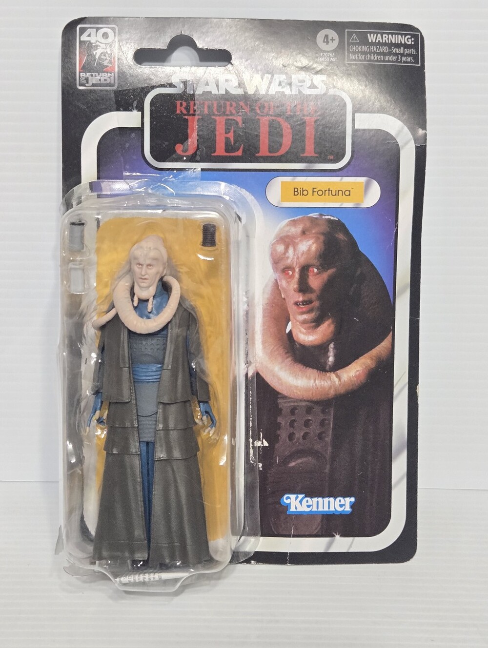 Star Wars Return of the Jedi Bib Fortuna Action Figure - Gray/Blue Dmg Package